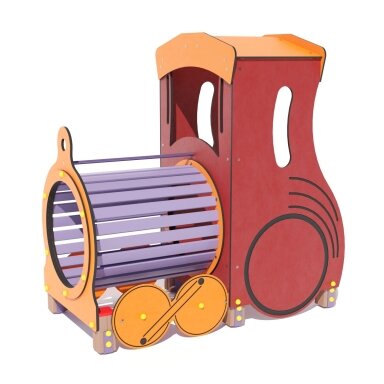 DIO-421HDPE Žaidimų kompleksas „Traukinys“