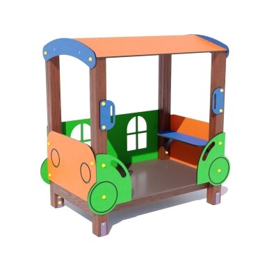 DIO-422HDPE Žaidimų kompleksas „Tramvajus“
